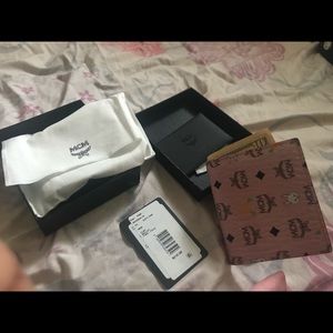 Mcm wallet new never used